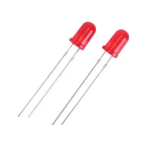 ไฟ LED สีแดง 5 มม